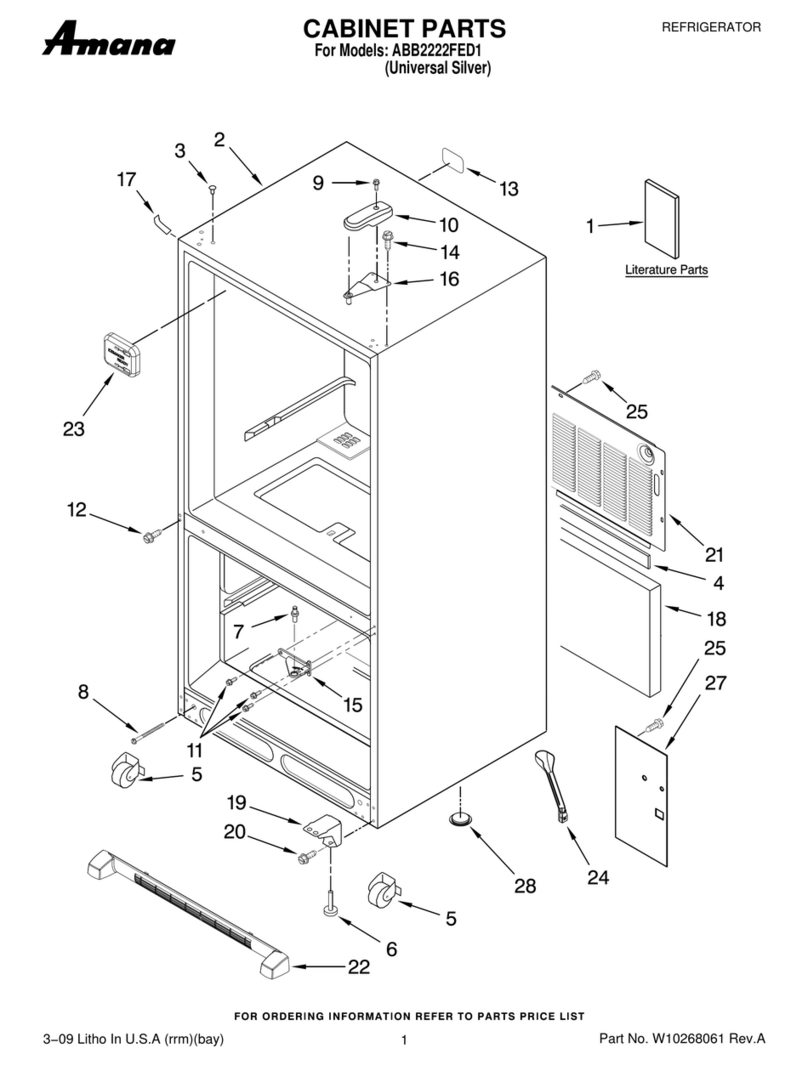 Amana ABB2222FED1 Troubleshooting guide