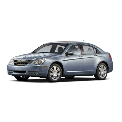 Chrysler Sebring User manual