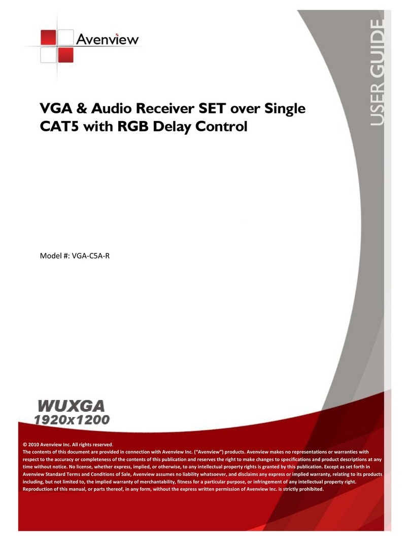 Avenview VGA-C5A-R user guide