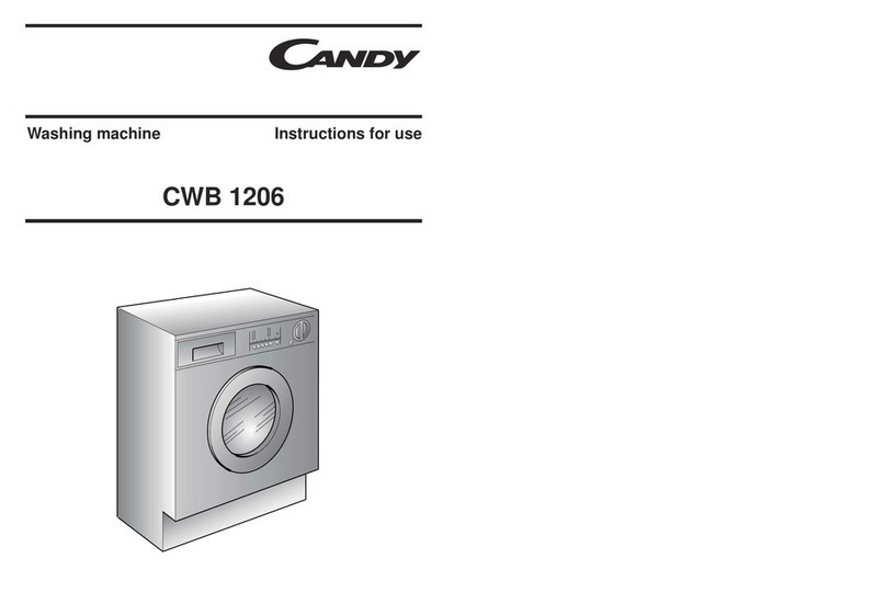 Candy CWB 1206 User manual