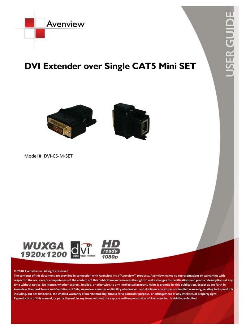 Avenview DVI-C5-M-SET user guide