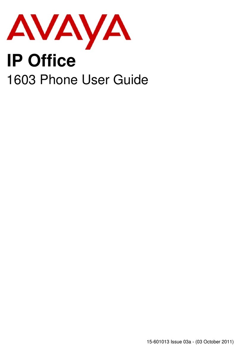 Avaya IP Office 1603 user guide