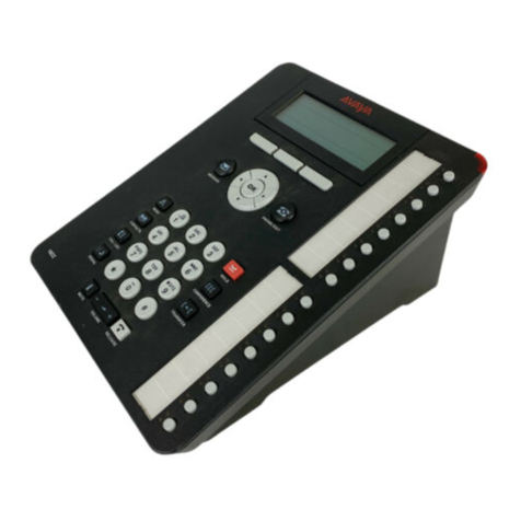 Avaya Agent Deskphone 16CC User manual