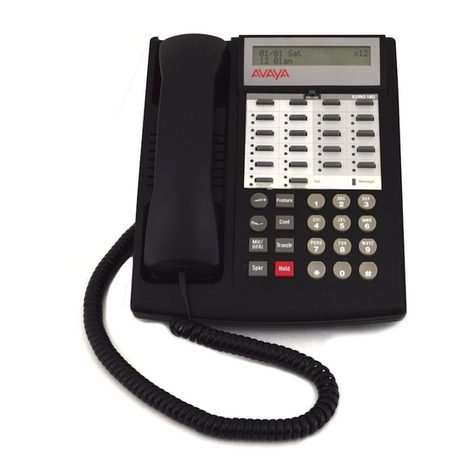 Avaya PARTNER Phone Quick reference guide
