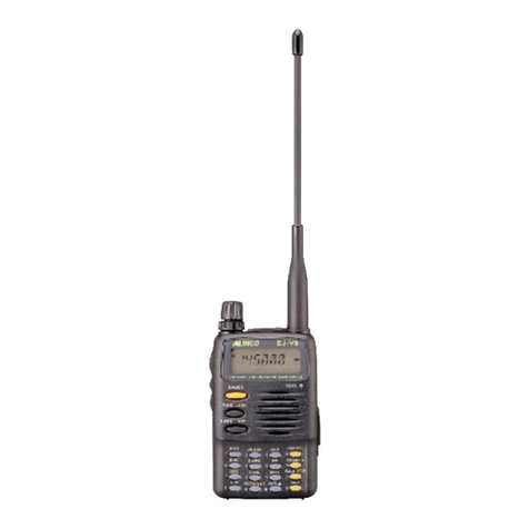 Alinco DJ-V5 User manual Alinco DJ-V5 User manual