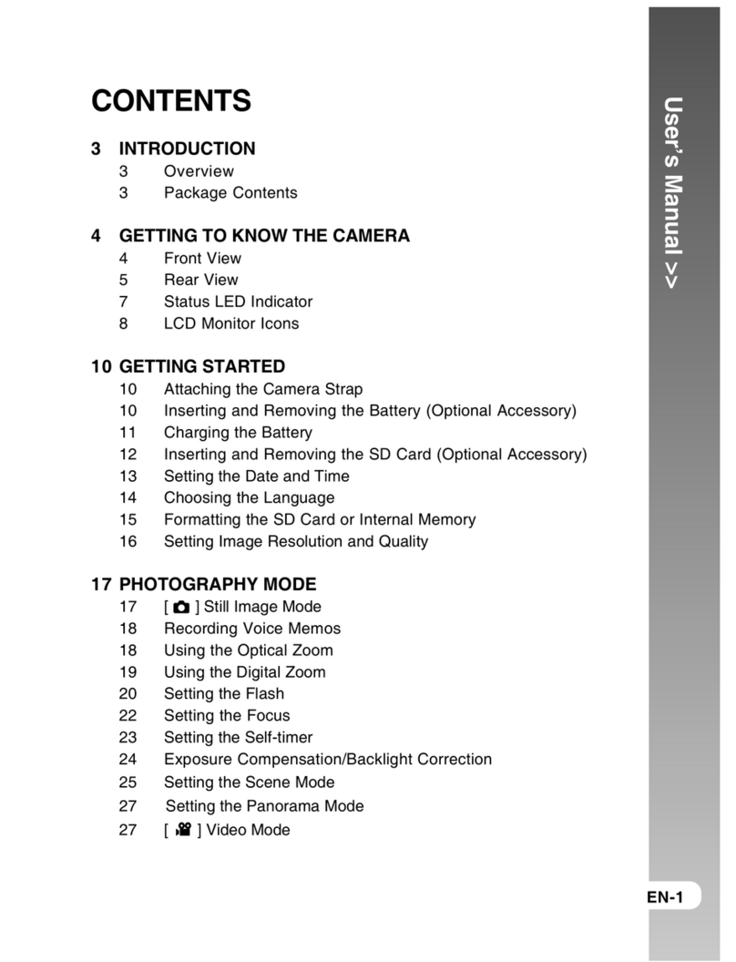 Acer Digital camera 6.2 Mega pixel CCD User manual