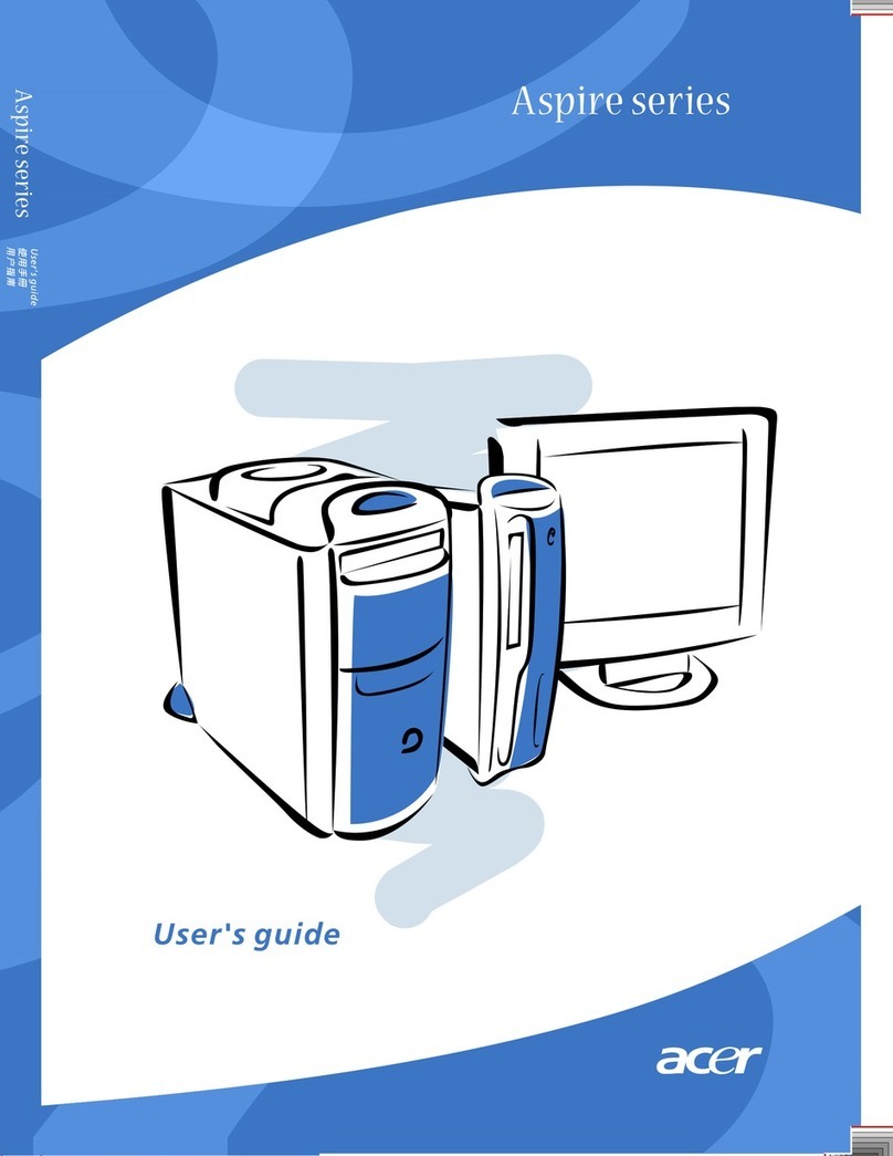 Acer Aspire Notebook Series User manual