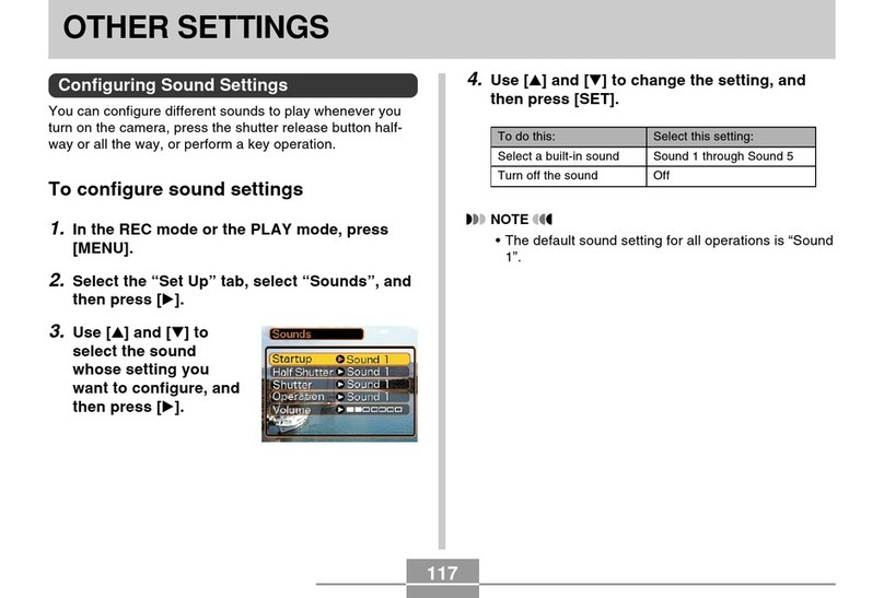 Casio camera User manual