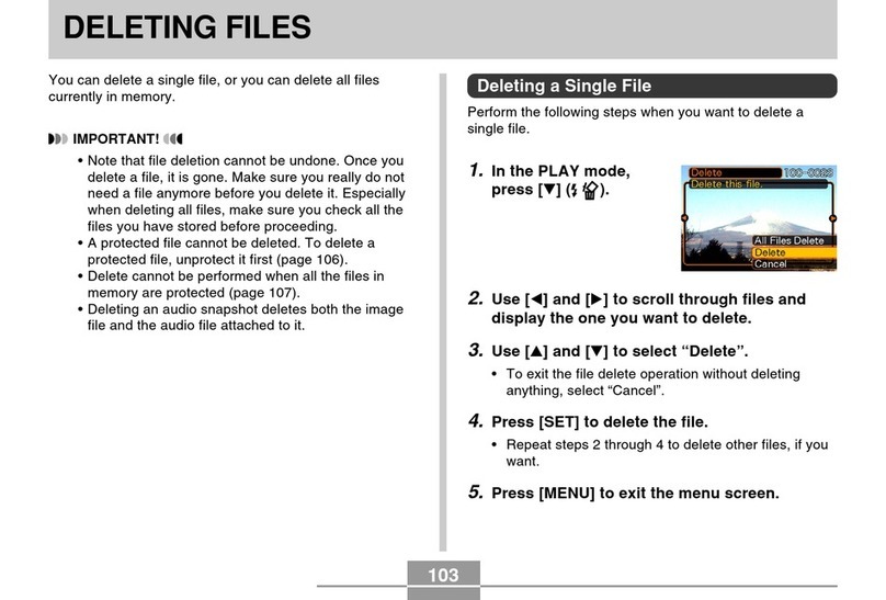 Casio Exilim EX-Z4U Instruction and safety manual