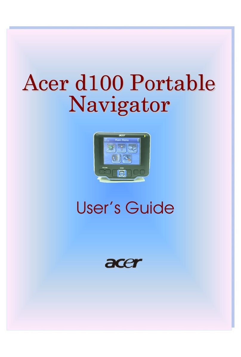 Acer D100 Series User manual