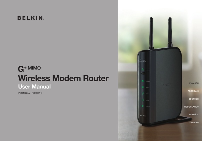 Belkin G+MIMO user manual
