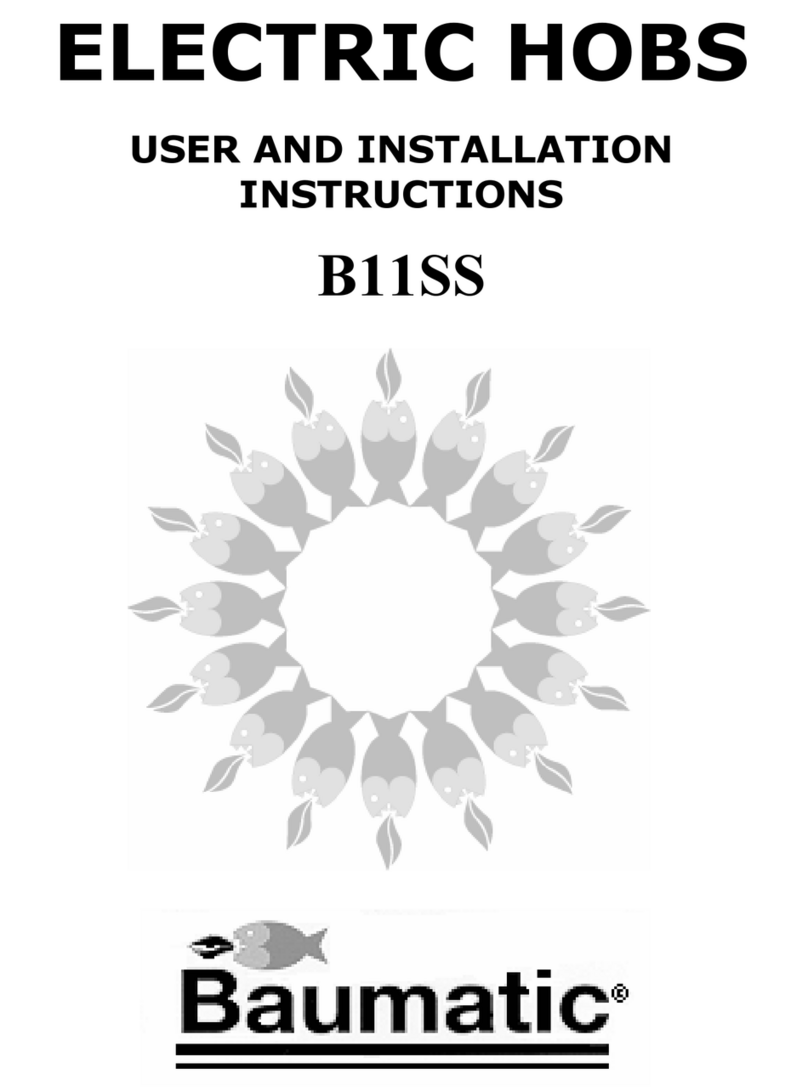 Baumatic B11SS Operating instructions