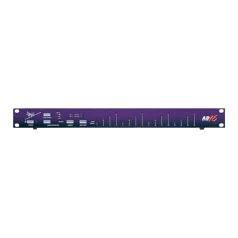 Apogee AD-16 owner's manual