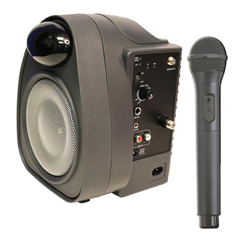 AmpliVox INFRARED COMPAC PA SYSTEM user manual
