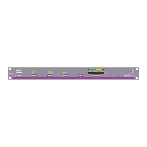 Apogee Rosetta AD owner's manual