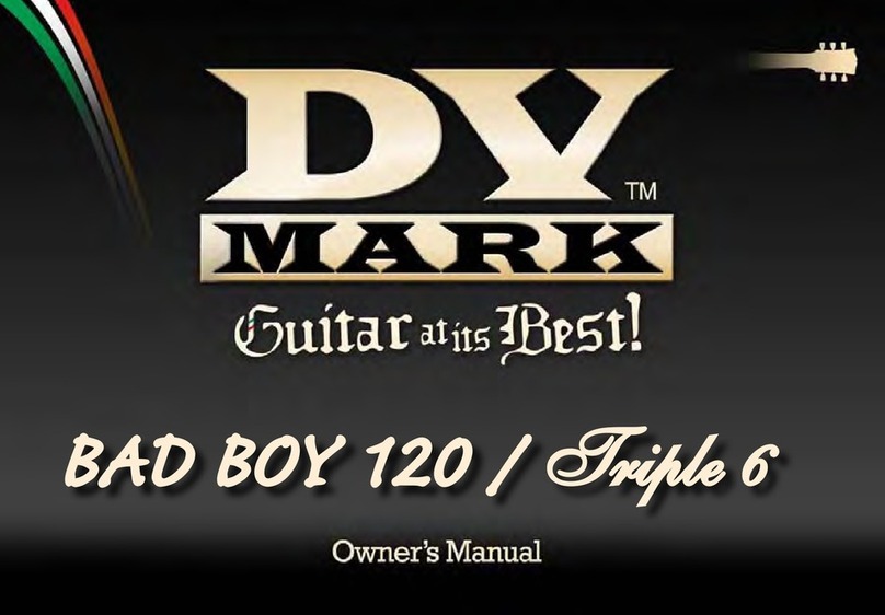 DV Mark Bad Boy 120 owner's manual