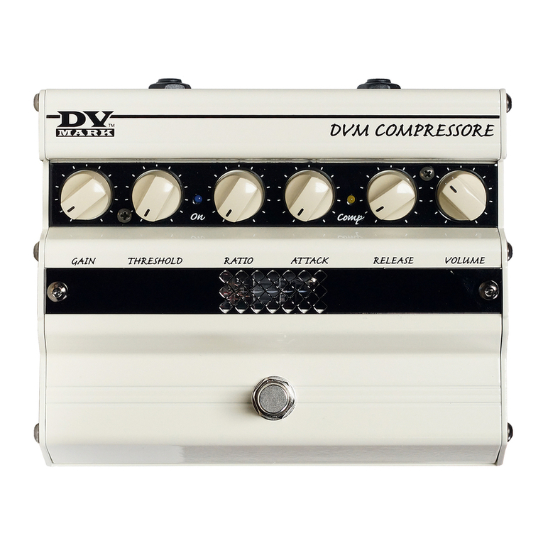 DV Mark DVM Compressore owner's manual