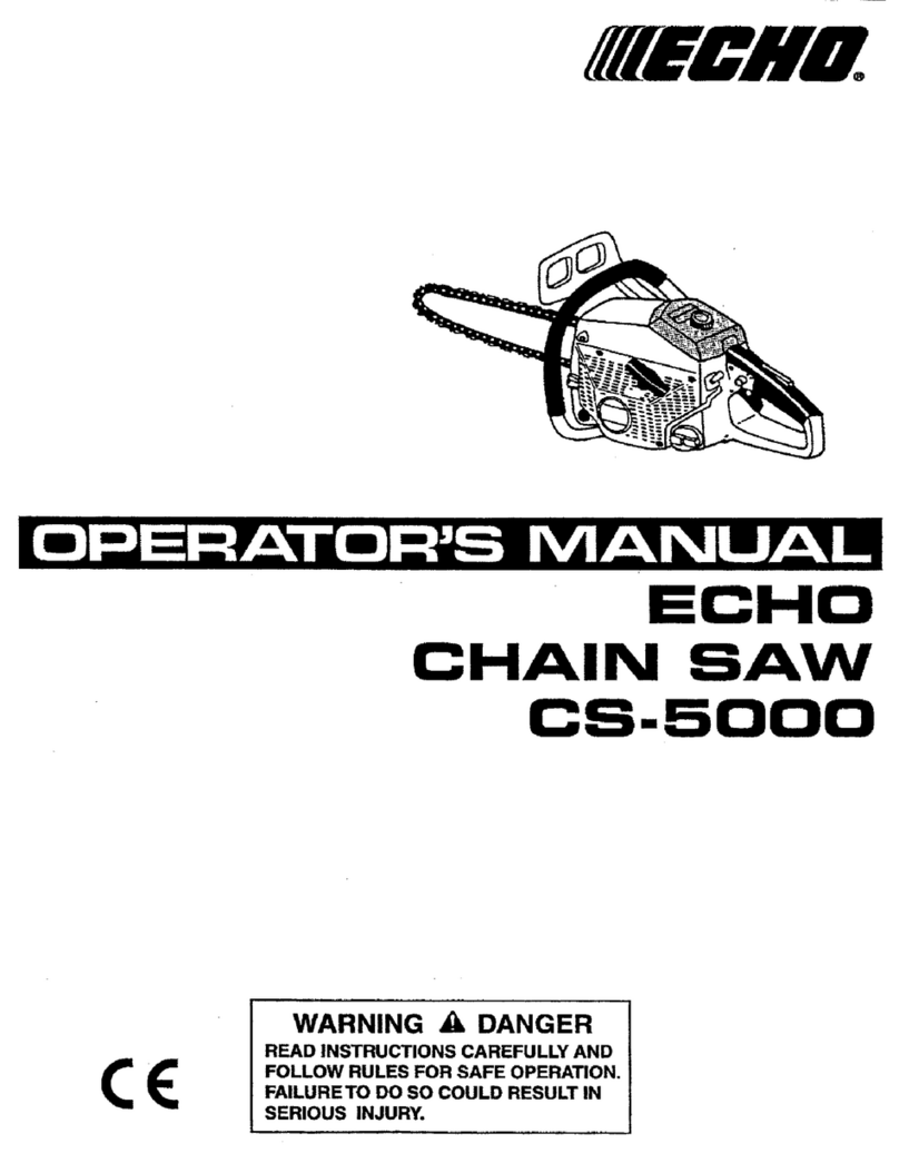 Echo CS-5000 User manual
