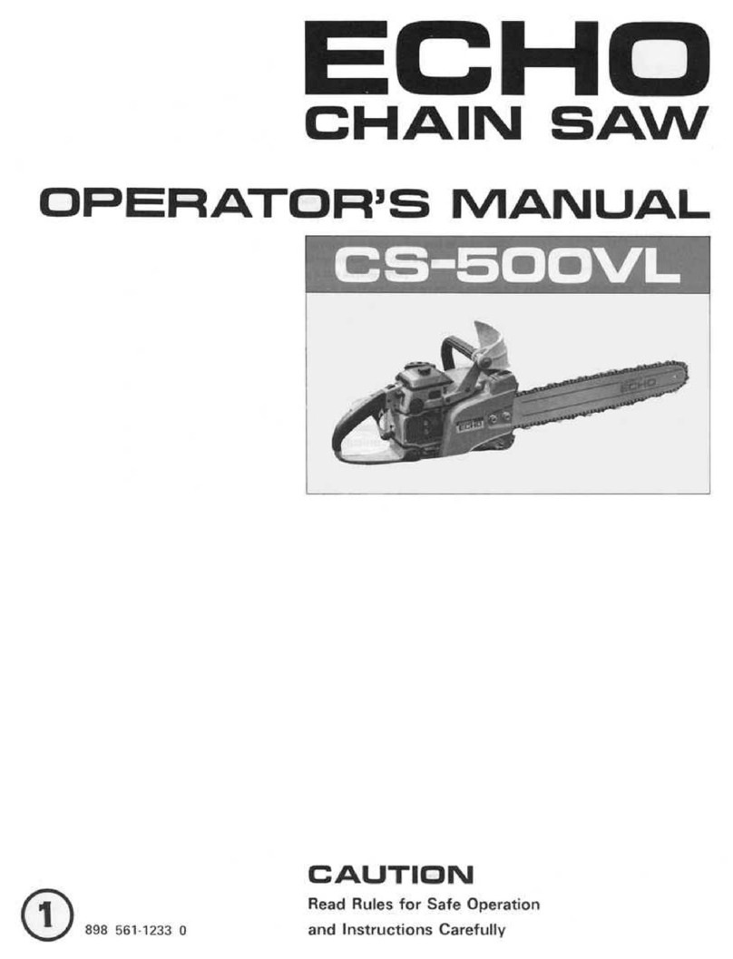 Echo CS-500VL User manual