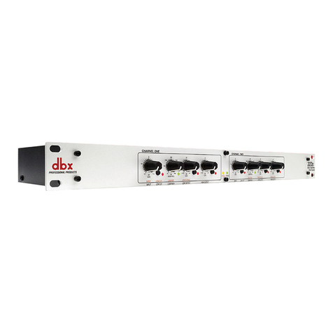 dbx 223xs user manual