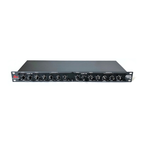 dbx 266XL Owner's manual
