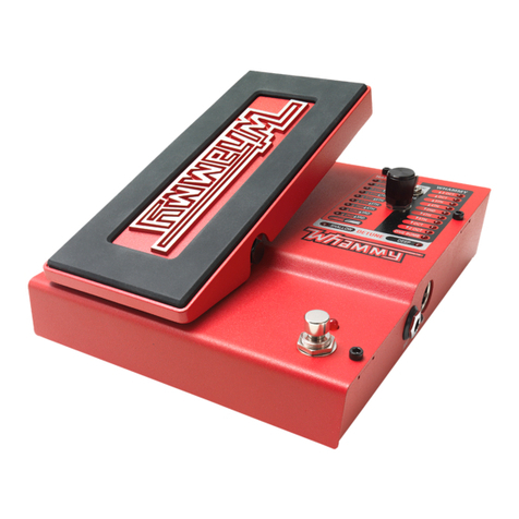 digi-tech Bass Whammy User manual digi-tech Bass Whammy User manual