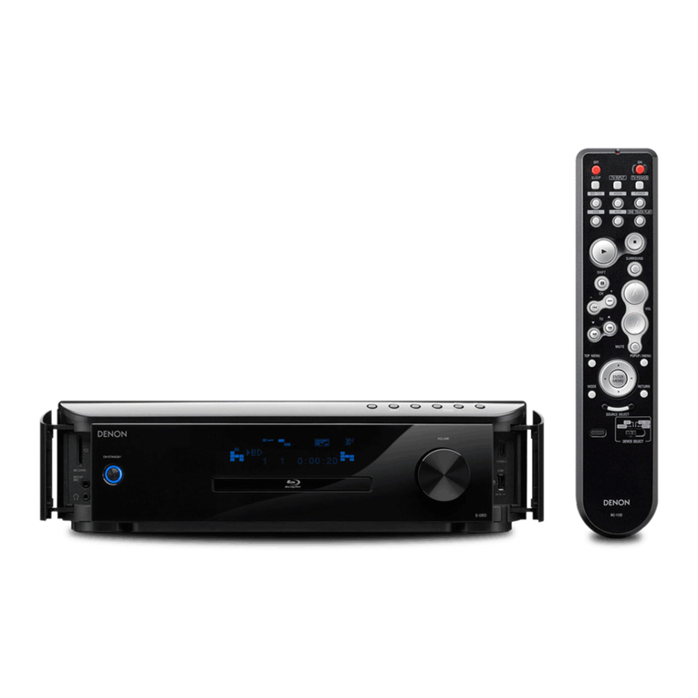 Denon S-5BD owner's manual
