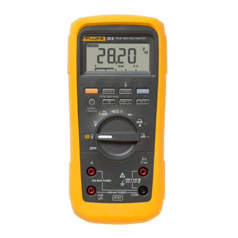 Fluke 27-II user manual
