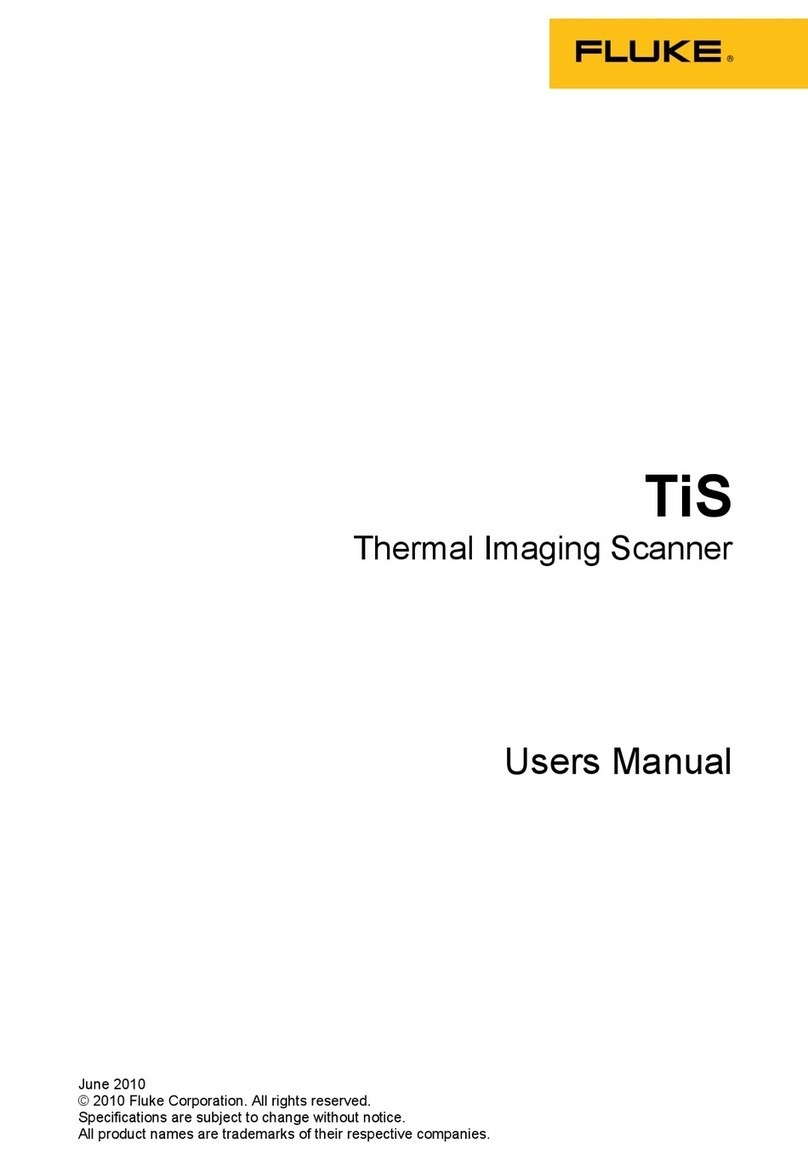 Fluke TiS User manual