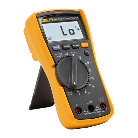 Fluke 117 User manual