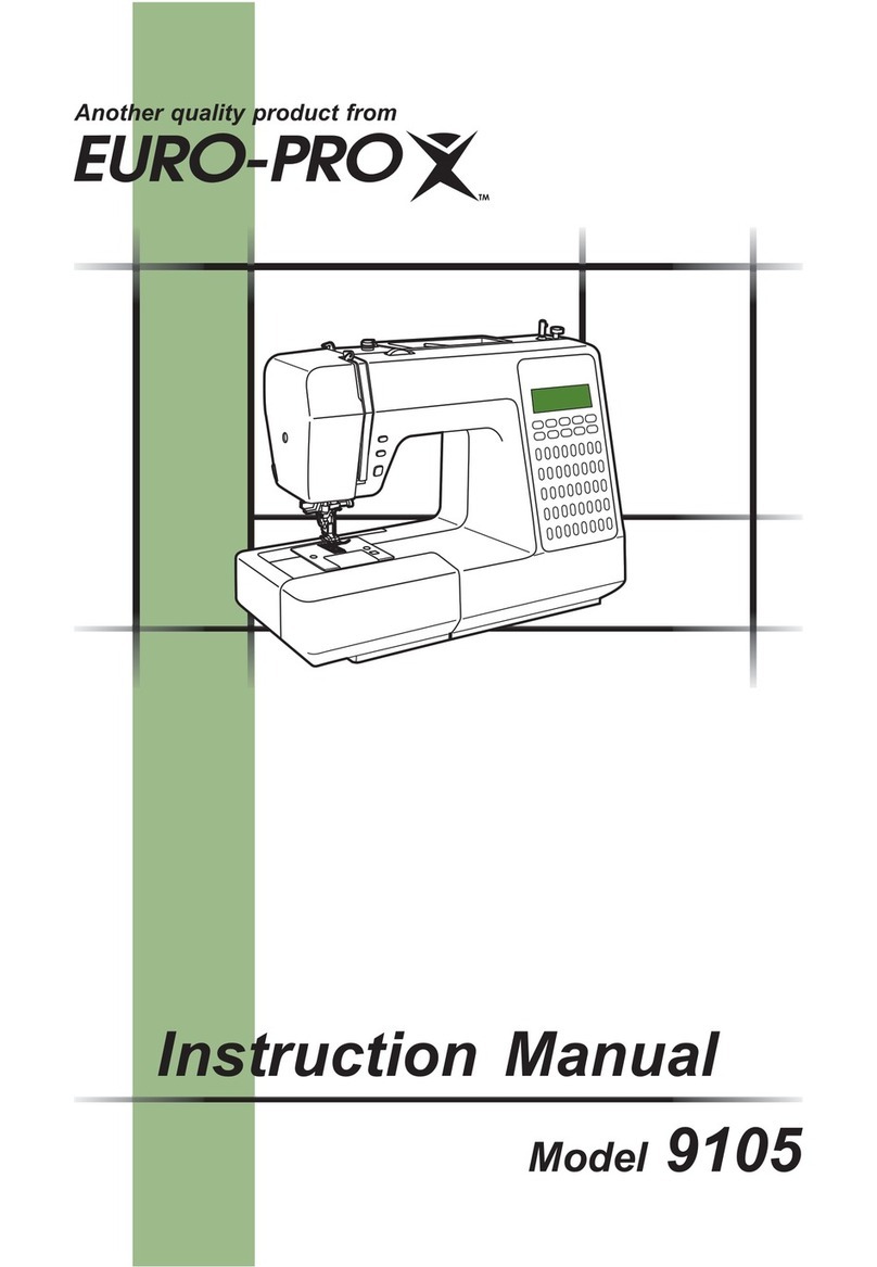 EUROPRO 9105 instruction manual