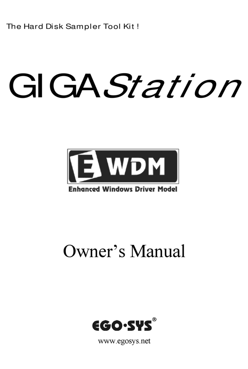 EGO GigaStation User manual