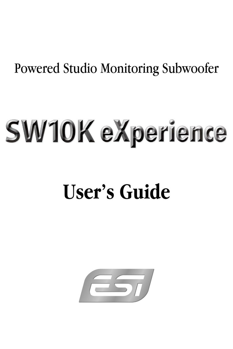 ESI SW10K eXperience user guide