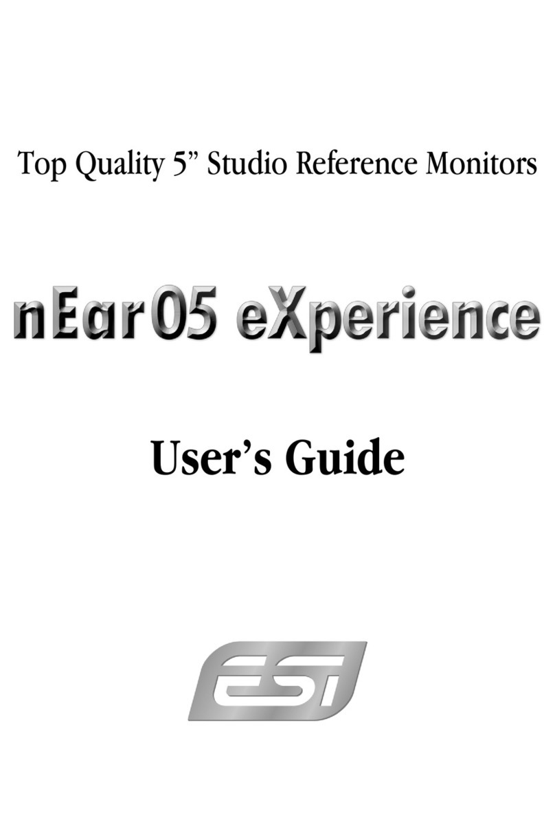 ESI nEar05 eXperience user guide