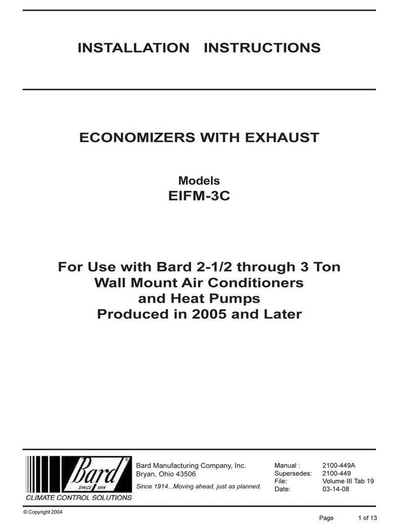 Bard EIFM-3C installation instructions