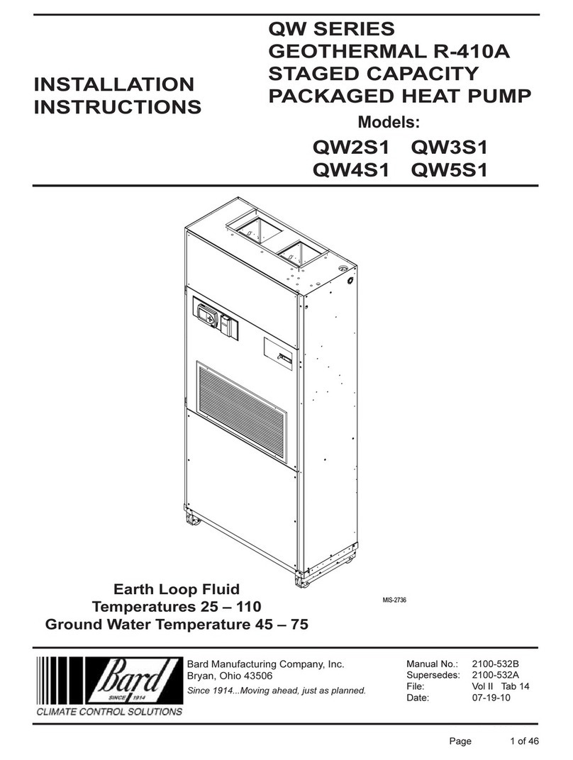 Bard QW2S1 User manual