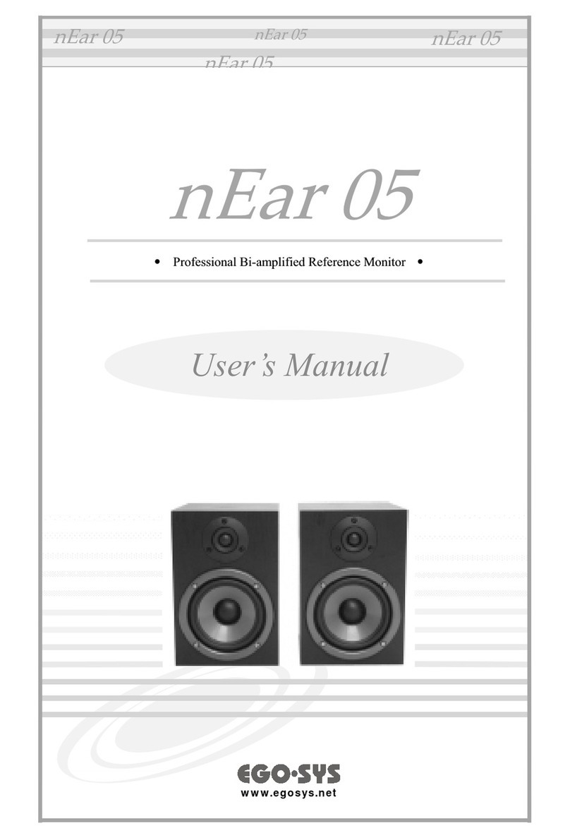 EGO SYS nEar05 classic user manual