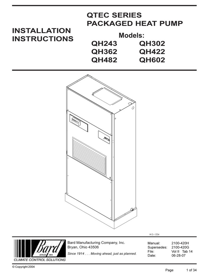 Bard QTEC QH243 User manual