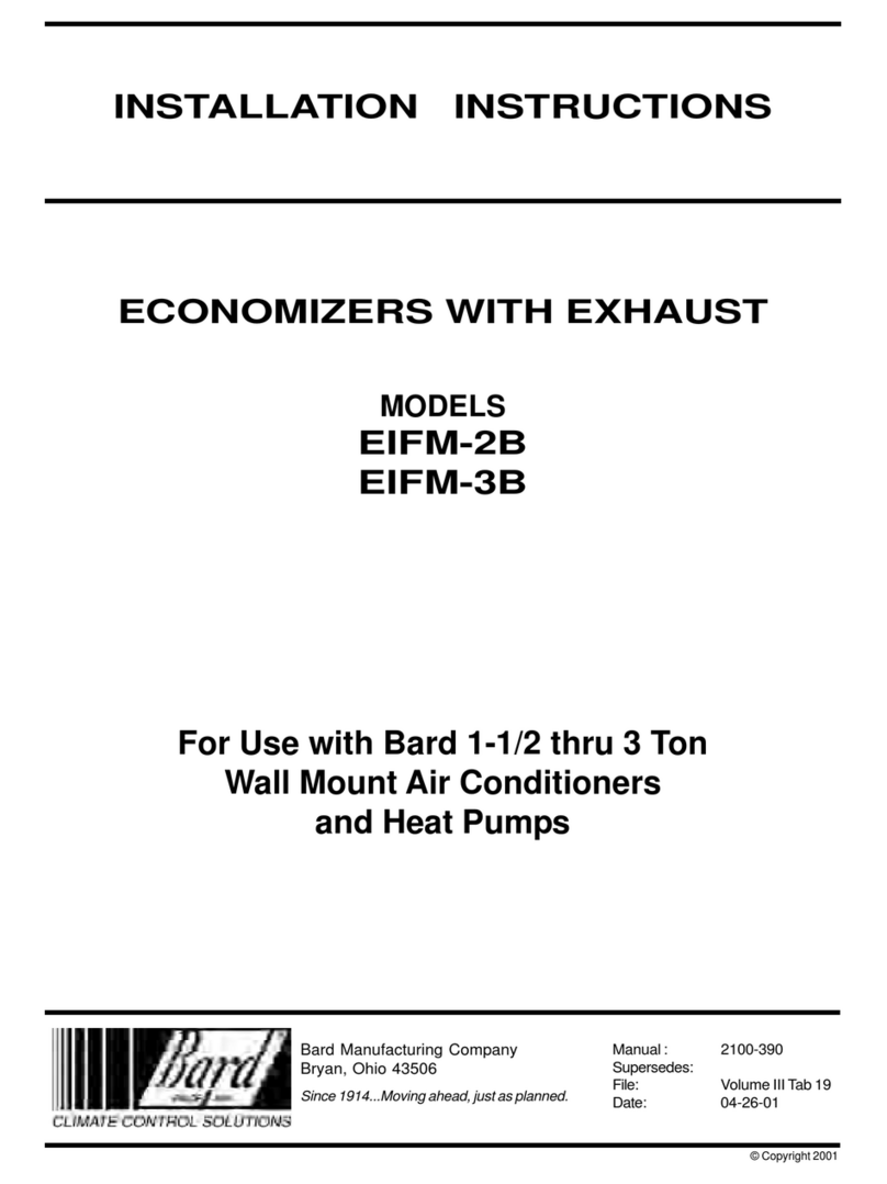 Bard EIFM-2B installation instructions