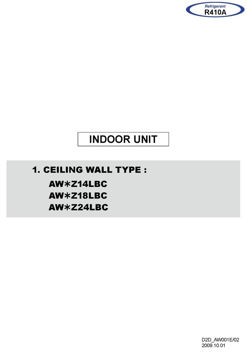 Fujitsu AW?Z14LBC User manual Fujitsu AW?Z14LBC User manual