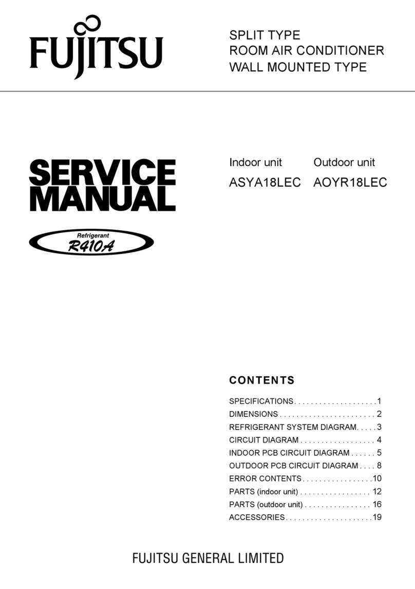 Fujitsu AOYR18LEC User manual