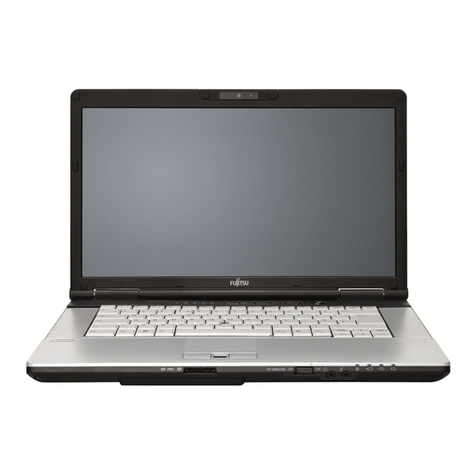Fujitsu Lifebook E751 User manual
