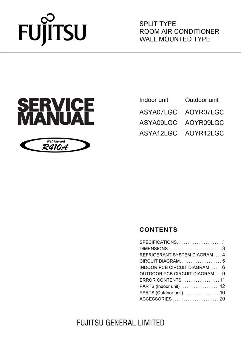 Fujitsu ASYA07LGC User manual