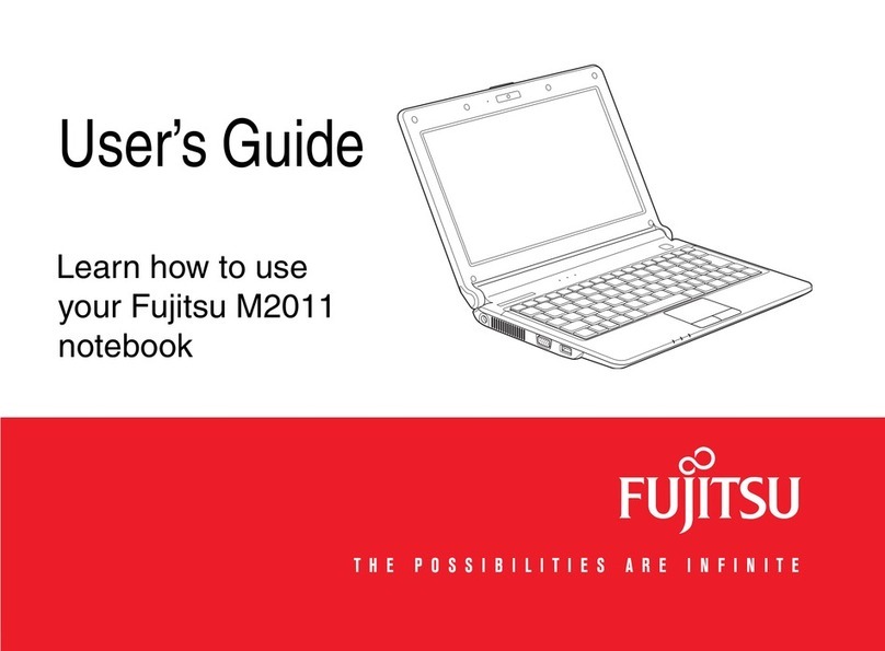 Fujitsu Lifebook M2011 User manual