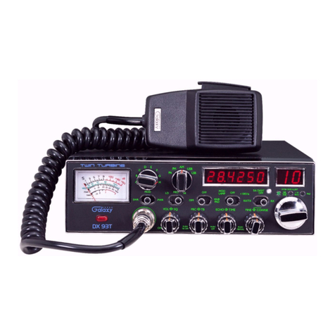 Galaxy DX 93T User manual