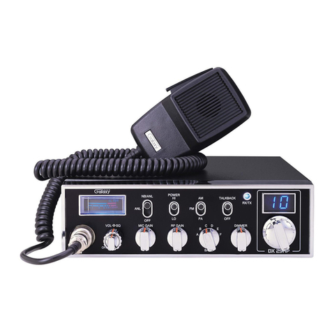 Galaxy DX 29HP User manual