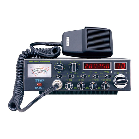 Galaxy DX 95T User manual