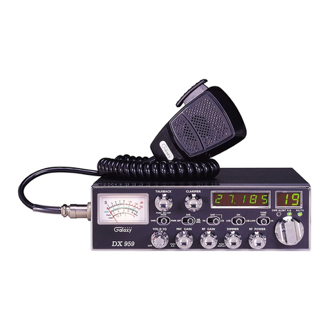 Galaxy DX 959 User manual