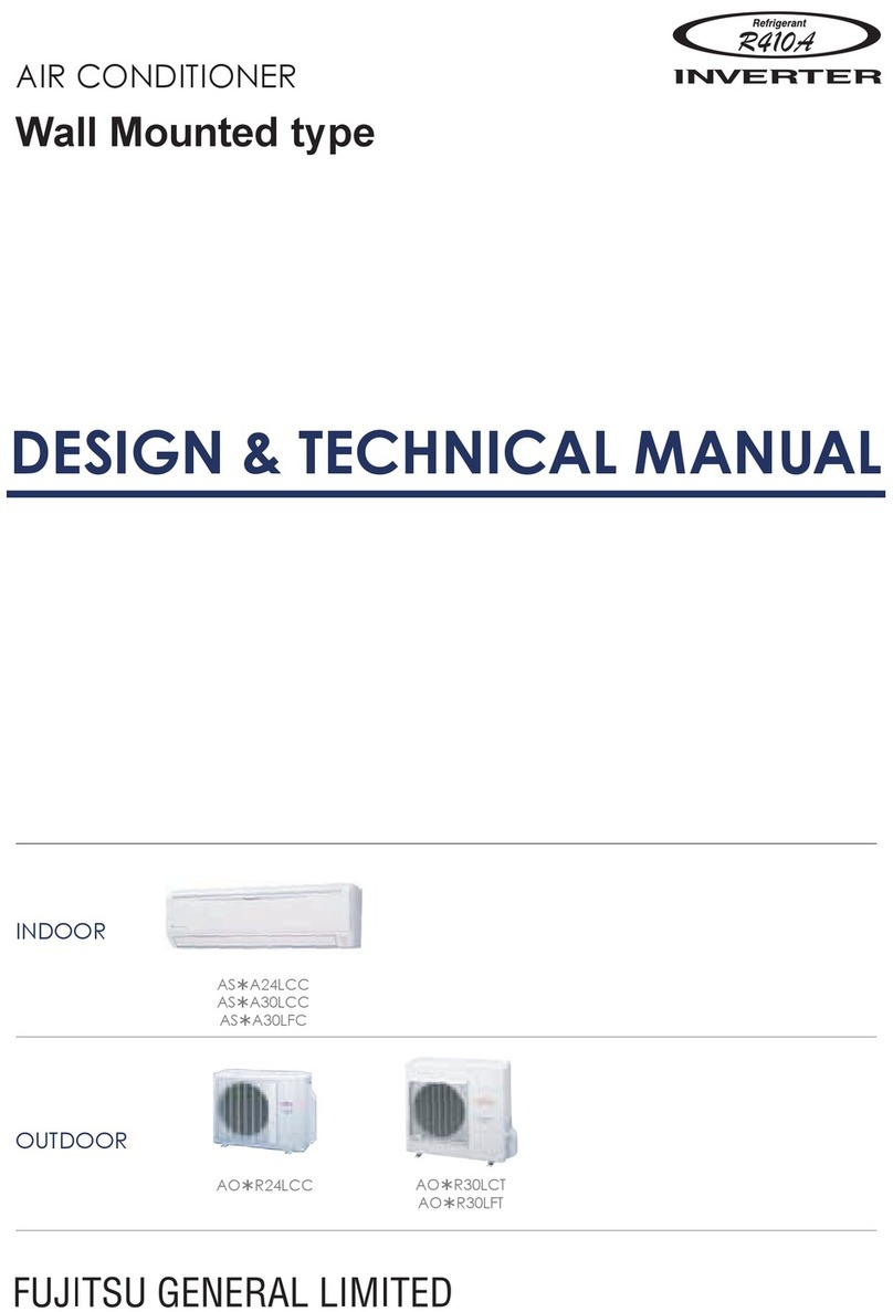 Fujitsu AS*A24LCC Service manual