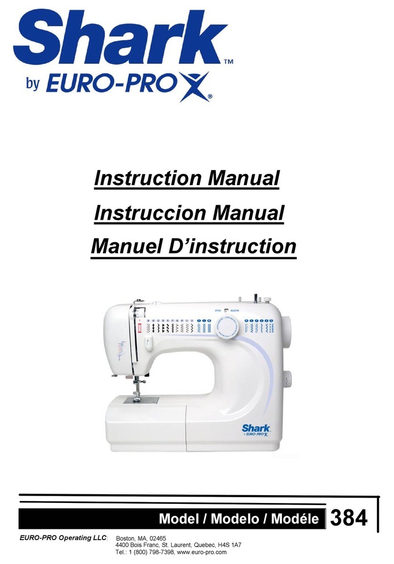 Shark Euro-Pro 384 instruction manual